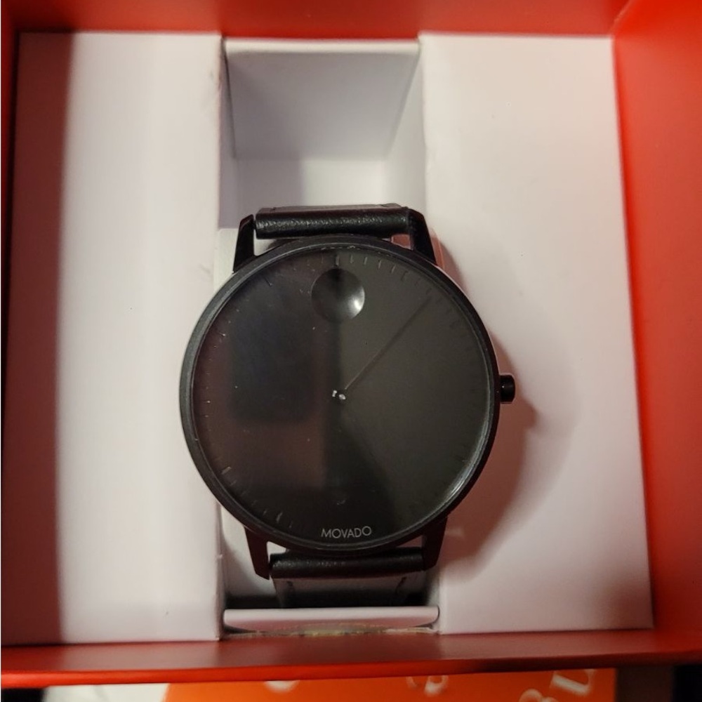 Movado Men's Black Watch